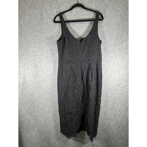 Bardot Dress Women‎ XXL Black Adeline Lace Midi Romantic Sexy Formal Party - Picture 7 of 8